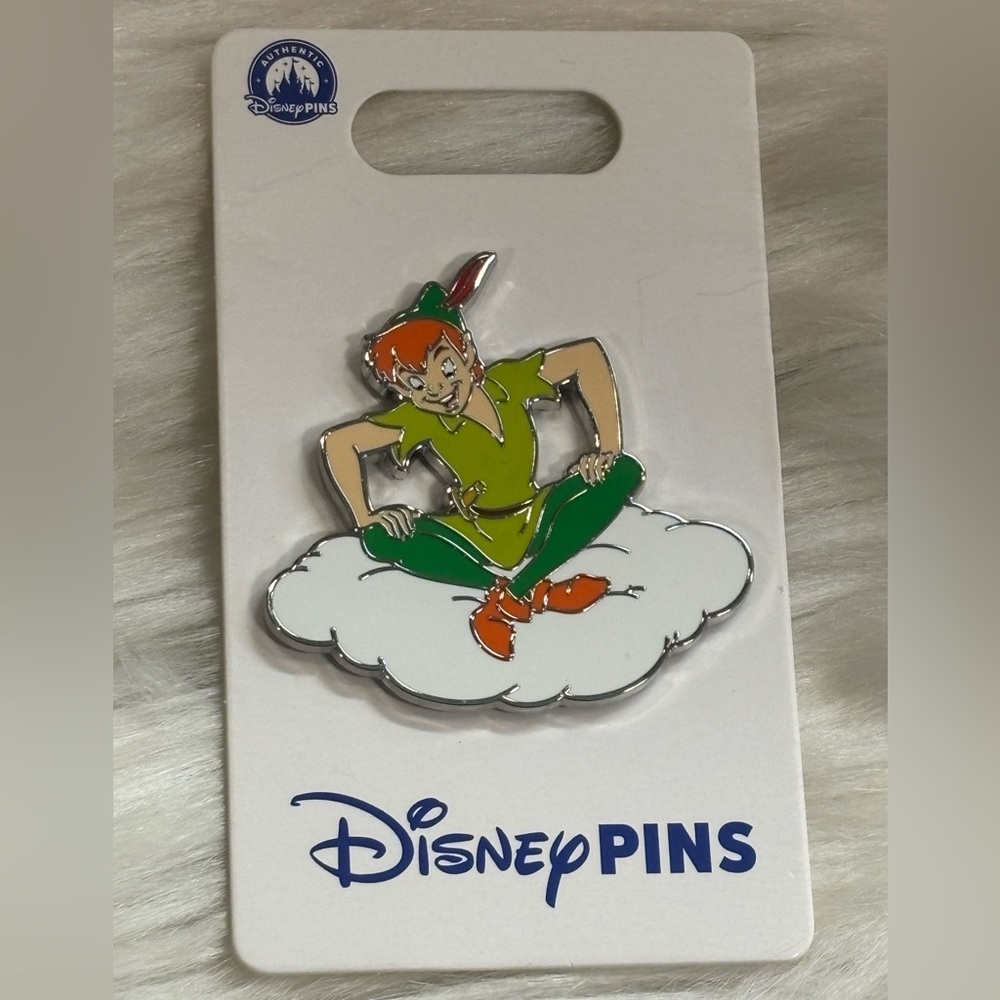 2025 Disney Parks Peter Pan Sitting On Cloud OE Pin